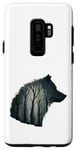 Coque pour Galaxy S9+ Loup dans les bois
