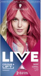 Schwarzkopf LIVE Colour + Lift, Permanent Pink Hair Dye, Lightens hair up to 3 