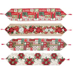Christmas Table Runner Tablecloth Cover Party Desk Decor