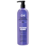 CHI Ionic Color Illuminate Platinum Blonde Shampoo, 739ml