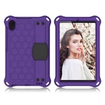 Huawei MediaPad M5 Lite 8 / M6 8.4 honeycomb style case - Purple / Black