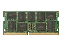 HP - DDR4 - module - 16 Go - SO DIMM 260 broches - 3200 MHz / PC4-25600 - 1.2 V - mémoire sans tampon - ECC - promo - pour Workstation Z2 Mini G5