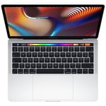 MacBook Pro Touch Bar 13" " Core i5 3.1 Ghz 8 GB 256 GB SSD Silver (2017) - Nytt batteri - Renoverad - Bra skick - Refurbished Grade C - Swedish keyb