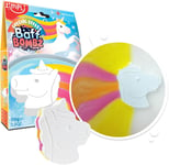 Large Unicorn Bath Bomb from Zimpli Kids, Magically Creates Multi-Colour Special
