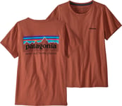 Patagonia Women's P-6 Mission Organic T-Shirt XL, Burl Red