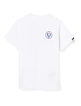 Vans Old Skool V T-Shirt, Blanc (White WHT), 2-3 Ans (Taille Fabricant: 2) Bébé garçon