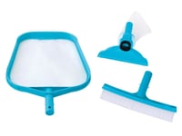 Komplett set med rengöringstillbehör - nät, borste, dammsugare INTEX 29056