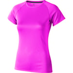 Elevate Niagara T-shirt Med Kort Ärm, Dam / S Neon Rosa