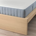 IKEA MALM sängstomme med madrass 160x200 cm