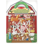 Melissa & Doug Reusable Puffy Stickers Playset Farm