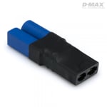 Dynomax B9872 D-Max B9872 Kontakt Adapter EC5 (hane) - TRX (hona)