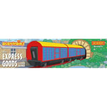 Hornby Playtrains - Express Goods Closed Van Pack for Playtrains Remote Controlled Battery Trains - Kids Toy Train Set Accessories for Ages 3+, Childrens Mini Model Trains, Includes: 2x Closed Vans
