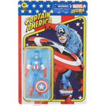 Hasbro Marvel Legends Series 10cm Retro 375 Collection Captain America Figure