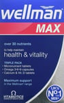 Vitabiotics Wellman Max - 84 Tablets/Capsules - Man Exp:09/24