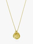 Deborah Blyth Kiki Irregular Pendant Necklace, Gold