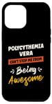 Coque pour iPhone 15 Plus Polycythemia vera Conscience Maladie Fighter Warrior