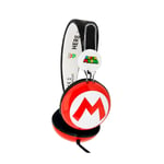 Super Mario Icon Interactive Adjustable Kids Wired Stereo Headphones Ages 8+ NEW