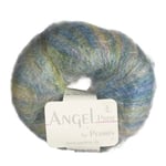 Garn Permin Angel Print 25g blå 884755