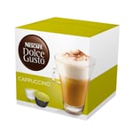 16 Nescafe Dolce Gusto Cappuccino Capsules (8 Servings)