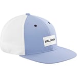 Salomon Trucker Unisex Cap with Flat Visor, Soft and Breathable Mesh, Recycled Fibers, Protect from the Sun, Bold Style, Purple, Small/Medium