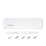 KeyBudz AirCare 2.0 Premium Rengøringssett til AirPods &amp; iPhone - Hvid