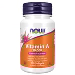 Now A-vitamin 10.000iu 100 Caps