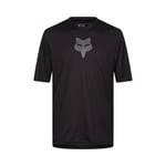 Fox RANGER SS JERSEY FOX HEAD Black - Mtbkläder