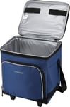 Thermos 28L Cool Bag Navy ThermoCafe Ice Box Wheeled Family Polyester - 28Litre