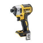 DEWALT Visseuse À Chocs 18V, 3 Vitesse, Nue, DCF887N-XJ + DEWALT - Coffrets 32 pièces avec embouts de vissage Impact Torsion 25mm, DT70523T-QZ