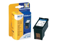 Pelikan H17 - 21 ml - svart - kompatibel - bläckpatron (alternativ för: HP 339) - för HP Officejet 63XX, 72XX, K7100 Photosmart 25XX, 26XX, 27XX, 80XX, 81XX, 84XX, D5160