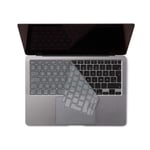Philbert Tangentbordsskydd för MacBook Air 13'' (2020), Transparent/Svart