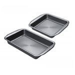 Momentum Roasting Tray Set Non Stick Oven Safe Baking Trays - Pack of 2