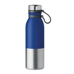 Termosflaska av stål med skyddande silikonhölje 600ml - blue