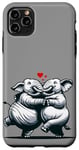 iPhone 11 Pro Max Ballroom Dancing White Elephant Couple in Love Case