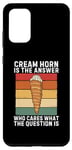Galaxy S20+ Cream Horn Is The Answer Who Cares What The Question Is Case
