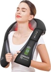 Snailax Cordless Neck Back and Shoulder Massager with Heat - Rechargeable Deep