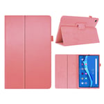 Lenovo Tab M10 FHD Plus litchi leather case - Pink