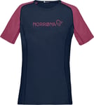Norrøna Norrøna Women's Fjørå equaliser lightweight T-Shirt Violet Quartz/Indigo Night XS, Violet Quartz/Indigo Night