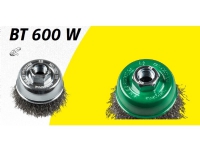 K. CUP BRUSH 80mm M14 BT600W STAINLESS WAVE WIRE
