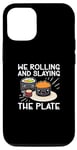 Coque pour iPhone 12/12 Pro Cute Foodies Sharing Foods Saumon Sushi Kawaii Japanese Food