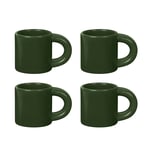 HEM - Bronto Espresso Cup (Set of 4) - Green - Espressokoppar