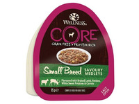 CORE Small Breed Savoury Medleys w/Braised Lamb+Venison 85g - (12 pk/ps)