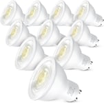 Bonnov GU10 LED Bulbs Cool White 6000K, 5W LED Spotlight Bulbs Equivalent 40W,