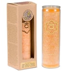Aromatic Candle Stearin 2Nd Chakra 100 Hours -- 21X6.5 Cm