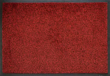 The No 1 Commercial Door Mat, Black Scarlet - NITRILE RUBBER BACKING - Portifera Access Duo - 60 x 85 cm