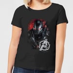 Avengers Endgame War Machine Brushed Women's T-Shirt - Black - L - Black