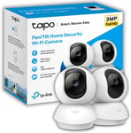 Tapo 2K Pan/Tilt Home Security Wi-Fi Camera, 360° horizontal and 114°...