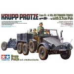 Tamiya Military Miniature Series No.259 - 1/35 - Krupp Protze 1 Ton 6x4 Kfz.69 Towing Truck with 3.7cm Pak