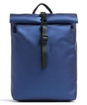 Rains Mini Rolltop backpack dark blue