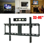 Super Slim Flat TV Wall Mount Bracket 32 42 55 60 65 70 75 80 85 inch TV VESA